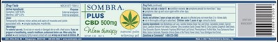 Label (Sombra Plus Cbd 500mg Warm Therapy)